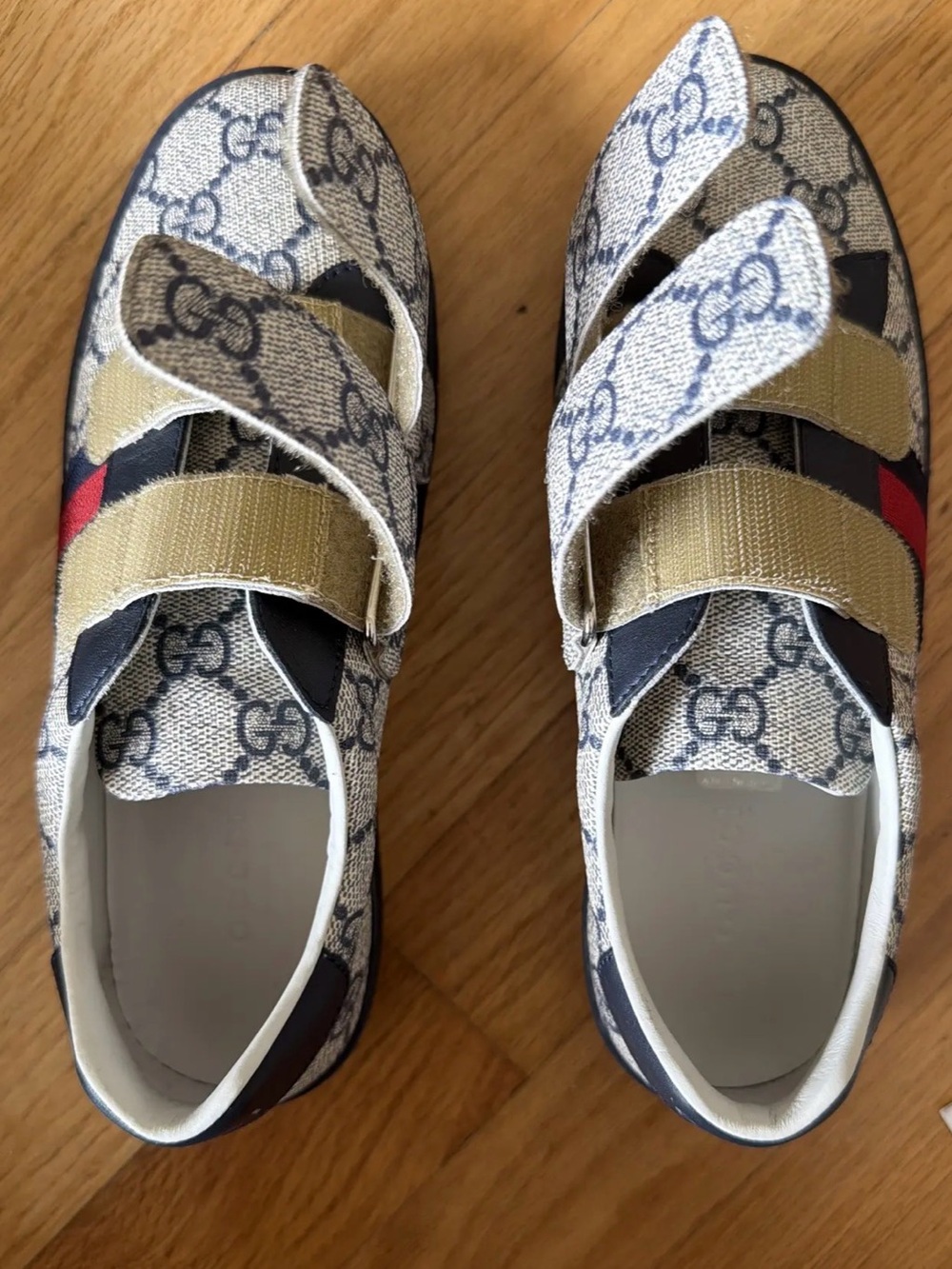 Gucci Teen Ace Sneakers GG Supreme size 34 IT - Picture 5 of 14